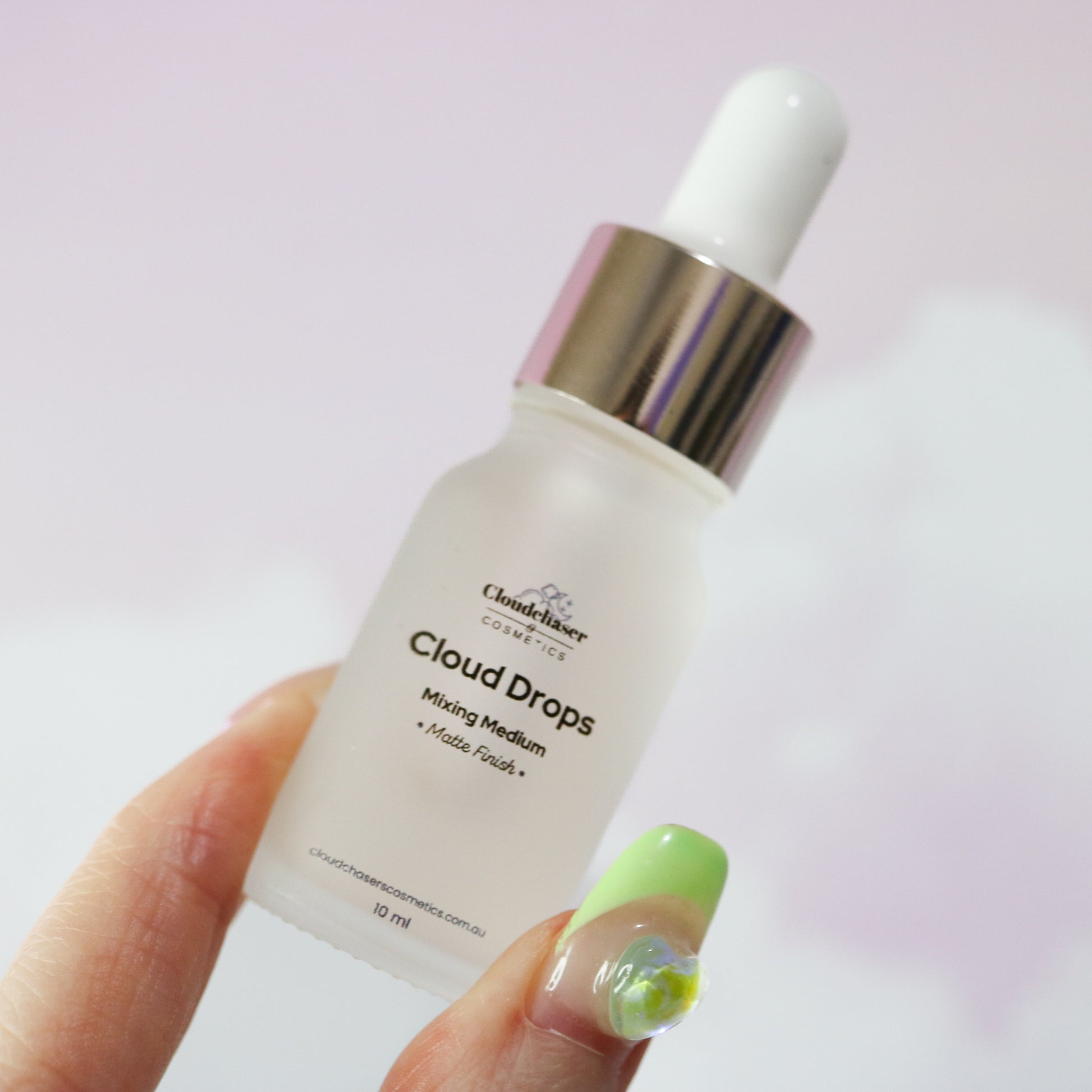 Cloud Drops, Matte finish, matte mixing medium, mixing medium, loose pigments, eye makeup, australia