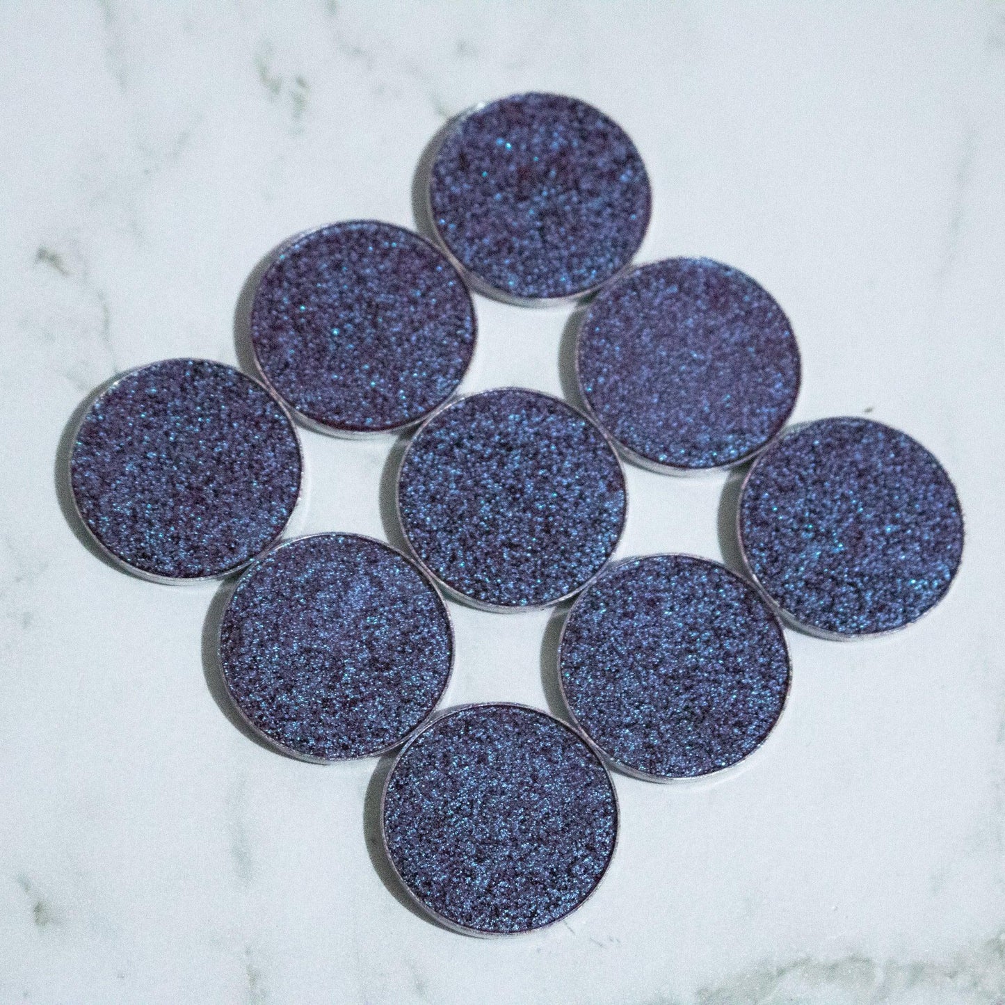 banshee, purple, pink, blue, eyeshadow, duochrome, metallic