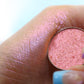 Ichor, peach, pink, eyeshadow, duochrome, glittter, eyeshadow, australian makeup, vegan