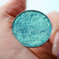 halycyon, blue green, seafoam eyeshadow, eyeshadow, duochrome, multichrome, sparkle, makeup, cruelty free, best eyeshadow palettte