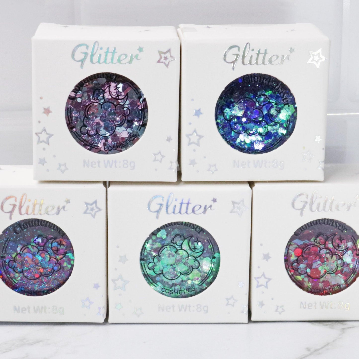 glitter, blue glitter, deep dive, festival makeup, fun makeup