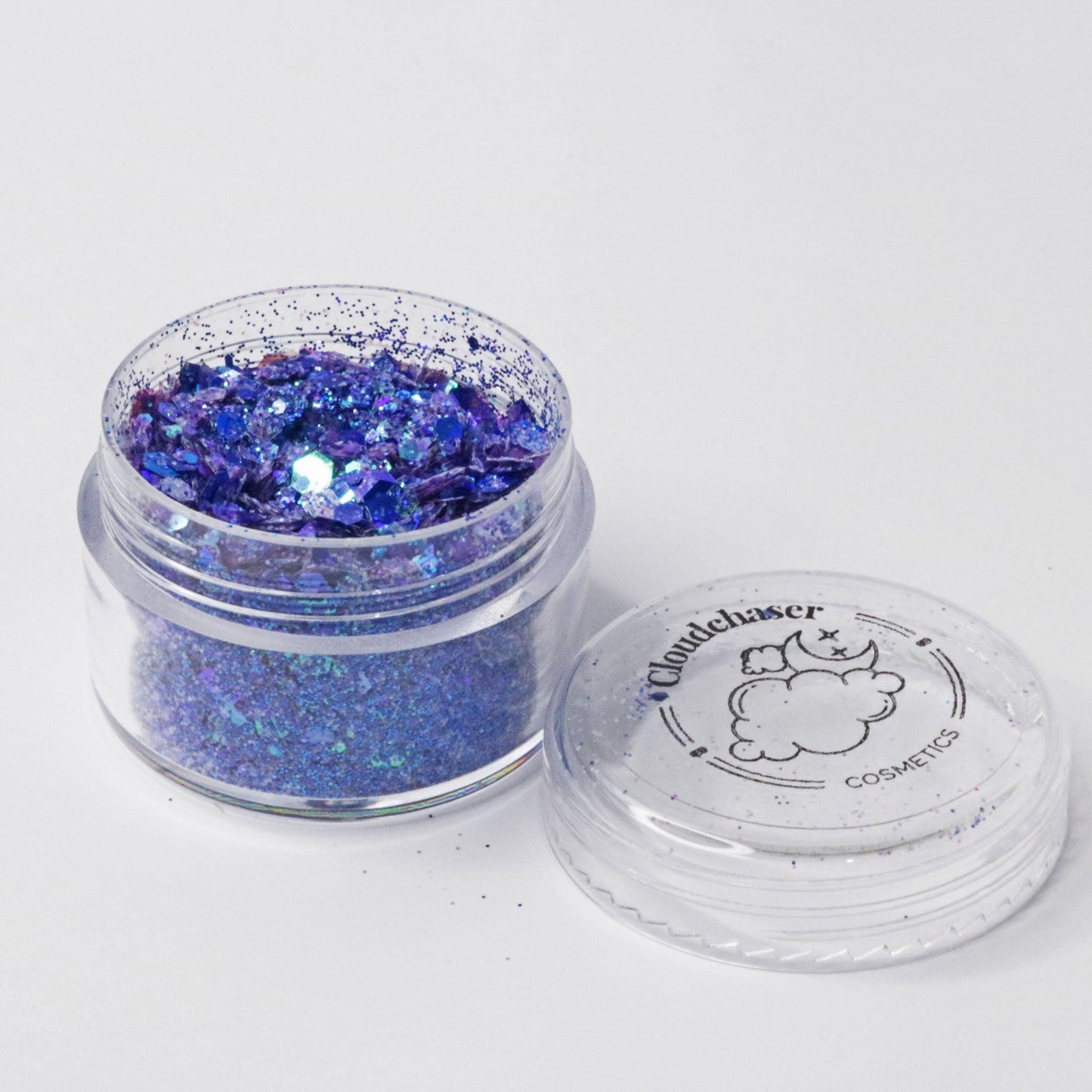 glitter, blue glitter, deep dive, festival makeup, fun makeup