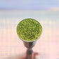 green eyeshadow, bright green, lime green, duochrome eyeshadow, metallic, foiled, australian eyeshadow, indie makeup